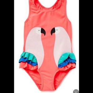 Brand new parrot swimsuit 12m